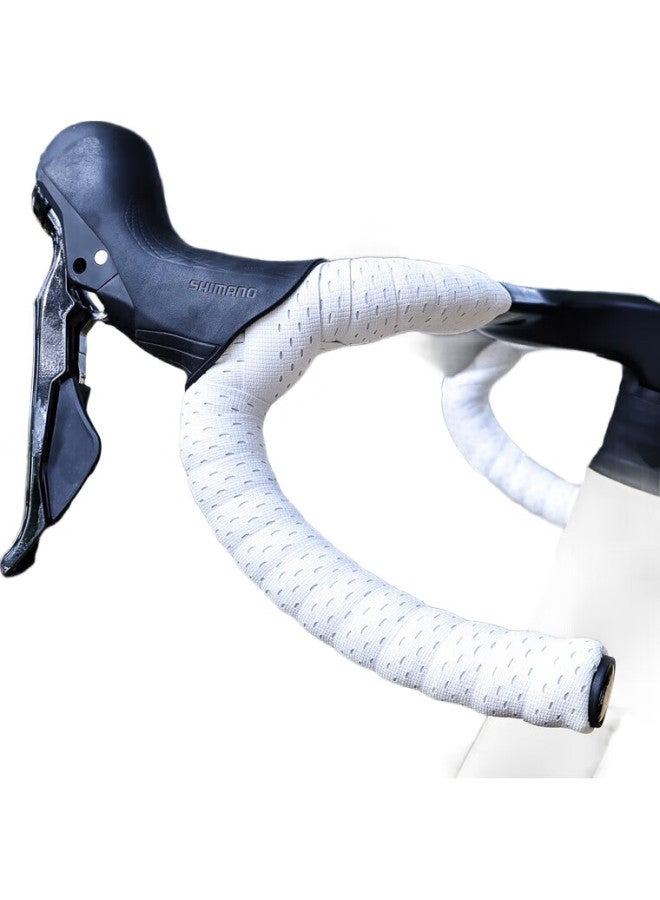 LeBycle Road Bike Handlebar Tape, Silicone Anti-Slip Dirt-Resistant Universal Handlebar Wrap, Cycling Accessory Equipment - Image 1
