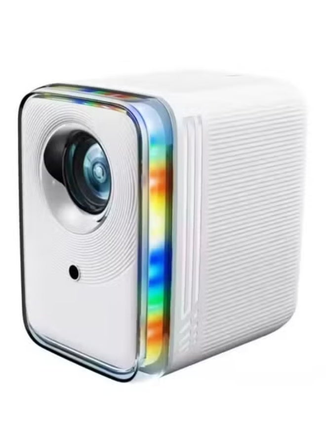 Umiio U20 Portable Video Projector with Stand – 200 ANSI Lumens, Full HD 1080P & 4K Support, WiFi 2.4/5G, Bluetooth, HDMI/USB, Built-in Speaker, Keystone Correction, Android 9 Smart Home Theater Projector - Image 1