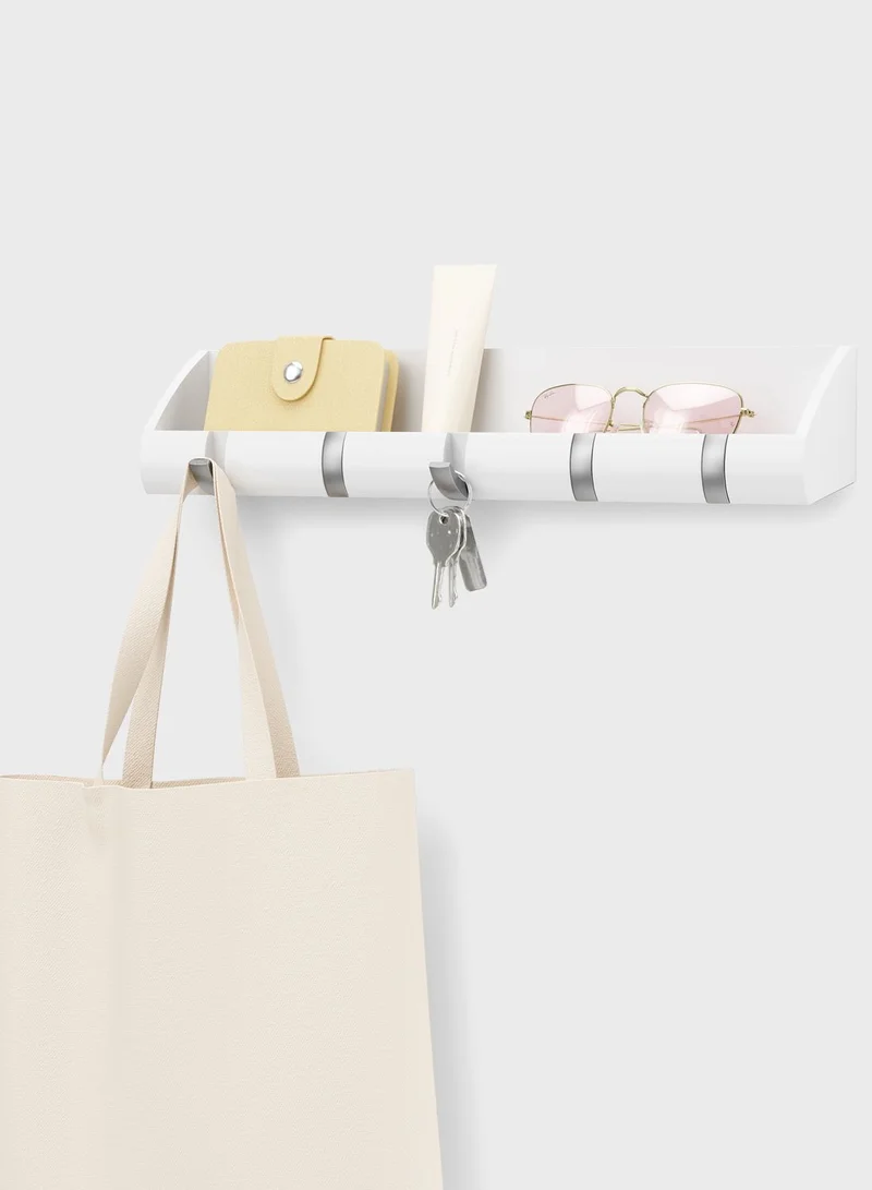 UMBRA Cubby Entryway Wall Organizer Shelf