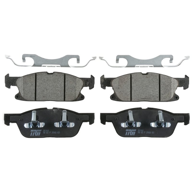 TRW Pro TRC1818 Disc Brake Pad Set For Ford Edge 20152020 Front And Other Applications