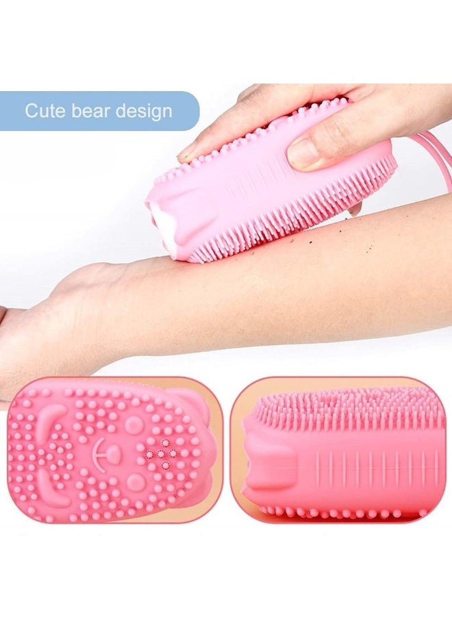 FALMER - Ultra Soft Silicone Loofah with Bouncy Sponge Multicolor - Image 1