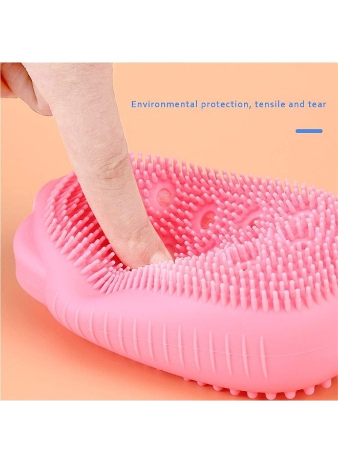 FALMER - Ultra Soft Silicone Loofah with Bouncy Sponge Multicolor - Image 1