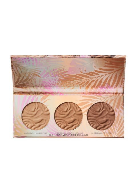 Murumuru Butter Bronzer Face Makeup Palette Set Set Of 3 Light Bronzer Sunset Bronzer Endless Summer Powder