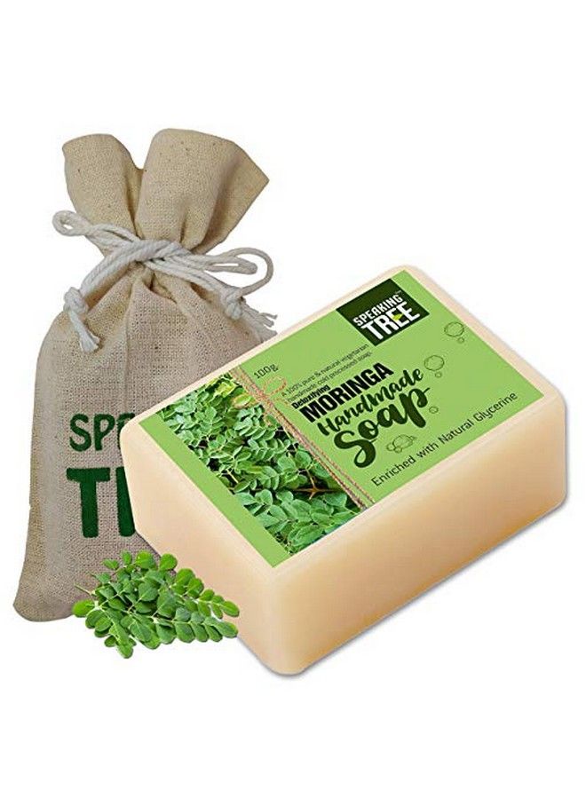 Speaking Tree صابون مورينجا لإزالة السموم مصنوع يدويًا 100 جرام - Image 2