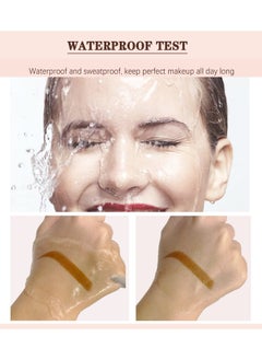 OUHOE 5color Eyebrow Stamp Stencil Kit One Step Brow Stamp Shaping Kit  - Image 4