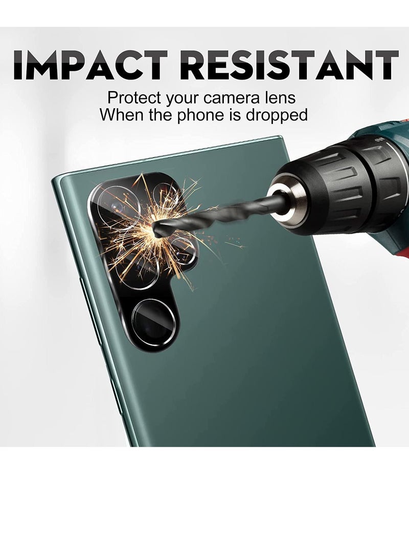 Phone Planet [ 3 Pack] Samsung Galaxy S22/S22 Plus Camera Lens Protector Tempered Glass,[Case Friendly][New version][Scratch-Resistant][Easy Installation] - Image 2