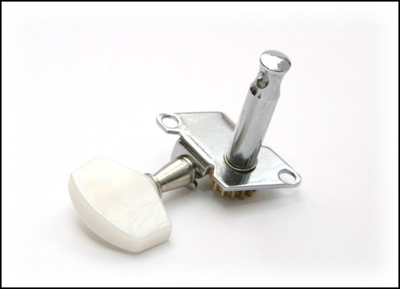 C. B. Gitty Cigar Box Guitar Parts: Shane Speal Signature Tuners for 4-string guitars - 2 left / 2 Right - Image 4