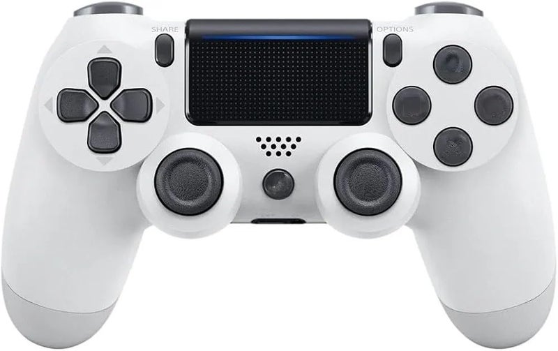 Wireless Controller For PS 4 Compatible For Play4 Slim Pro Console 6 Axis Dual Vibration Motor Gamepad With Enhanced Joystick Audio Touch Pad 800mAh Battery Black White