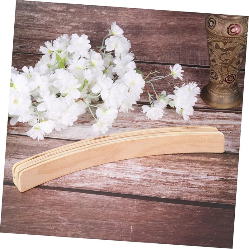 Wooden Photo Stand Base 2 Pack Eco Friendly Card Display Holder - Image 4