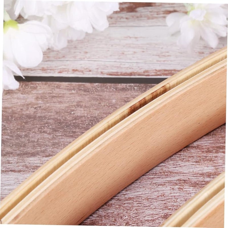 Wooden Photo Stand Base 2 Pack Eco Friendly Card Display Holder - Image 5