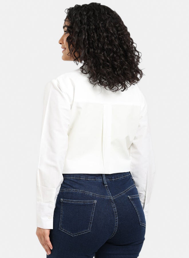 Carina Classic Collar Relaxed Shirt - Image 3