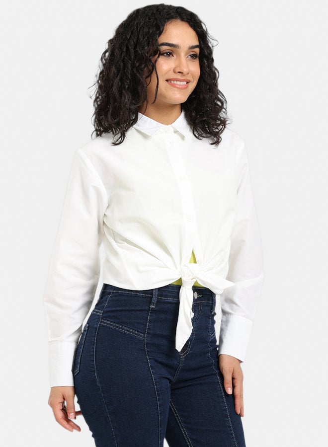 Carina Classic Collar Relaxed Shirt - Image 1