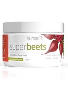 Humann Superbeets Circulation Superfood Original Appple Flavor 5.3oz 150g  - Image 1