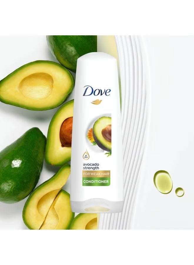 Dove Avocado Strength Conditioner - 350ml - Image 2