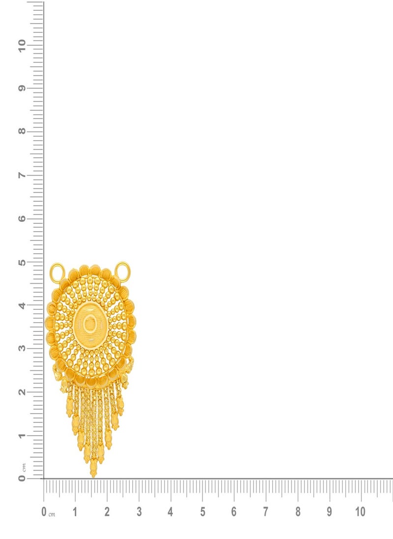 Malabar Gold and Diamonds - 22 Carat 916 Purity Yellow Gold Pendant TN3152137Y For Women - Image 1