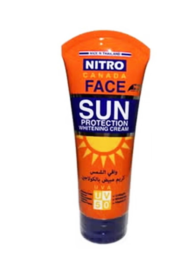 NITRO CANADA Sunscreen and Skin Whitening Cream With Collagen 170 g