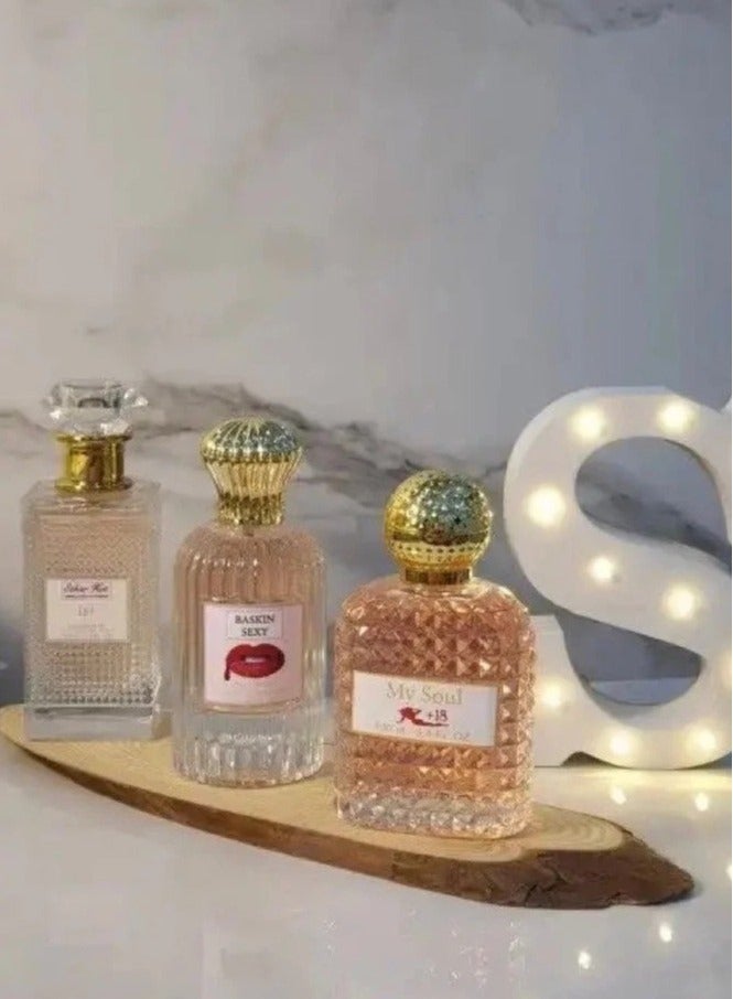 giving love Offering a set of 3 special and pleasant pheromone perfumes