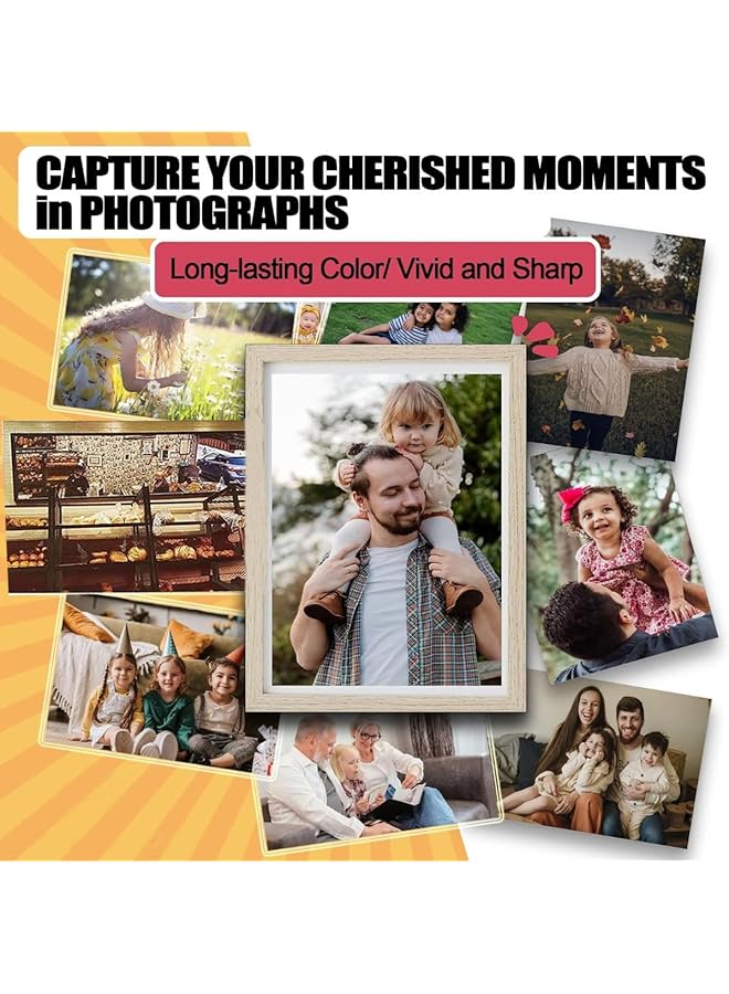 مارك ورق صور A4 لامع مقاوم للماء 20 ورقة لورق الصور ورق صور A4 - Image 2