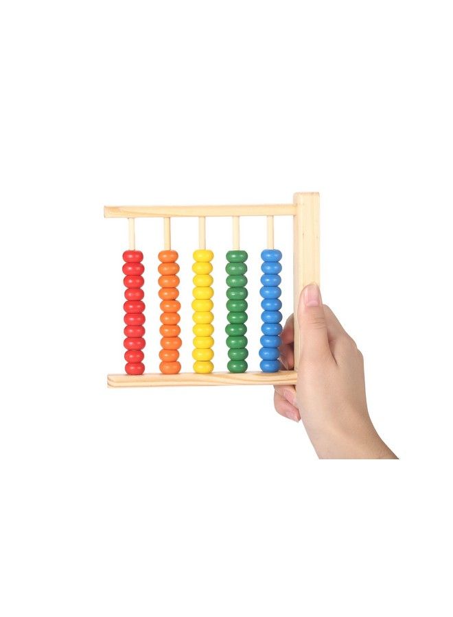 MAGIKON Miniature Counting Frame5 Rowslearning Mathematics Abacus - Image 3