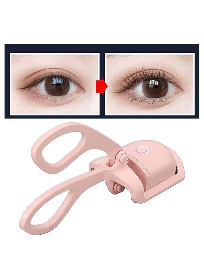 قابل للشحن الكهربائية المحمولة مجعد الرموش الوردي - Image 3