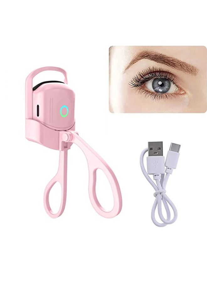 قابل للشحن الكهربائية المحمولة مجعد الرموش الوردي - Image 1