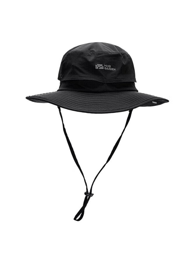 Mobigarden Outdoor Water-resistant Sun Protection Hat, Sun Visor, Hiking Cap, Fishing Hat, Nx20108003, Piano Black - Image 1