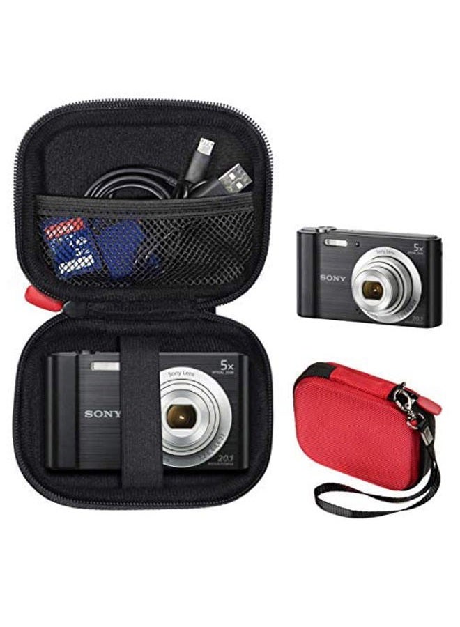 WGear Digital Camera Case for CAMKORY, Fulealfly, Lecran, Sony W800/S, DSCW830; Canon PowerShot ELPH360 HS/ 360/350 HS/350/310/190/180; Kodak PIXPRO Friendly Zoom FZ43, FZ53-BL; Nikon COOLPIX L32 - Image 2