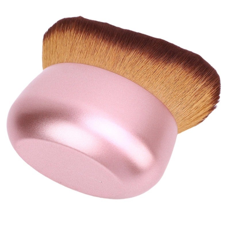 Self Tanner Brush: Rose Golden Wave Shaped Head - High Density Soft Shed-Free Hair, Travel Friendly Self Tanning Applicator for Home and On-The-Go Tanning - Image 3