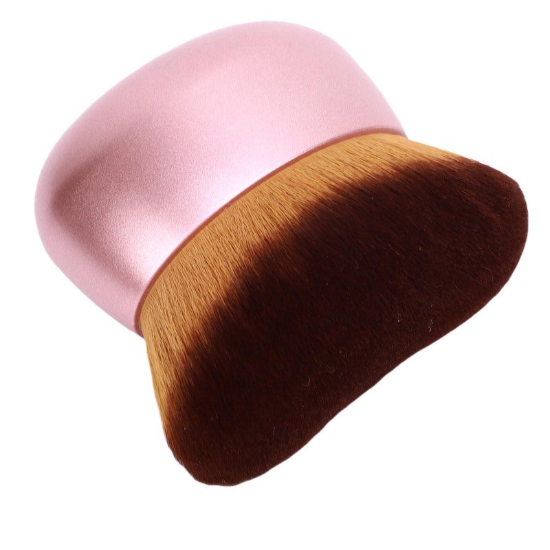 Self Tanner Brush: Rose Golden Wave Shaped Head - High Density Soft Shed-Free Hair, Travel Friendly Self Tanning Applicator for Home and On-The-Go Tanning - Image 4