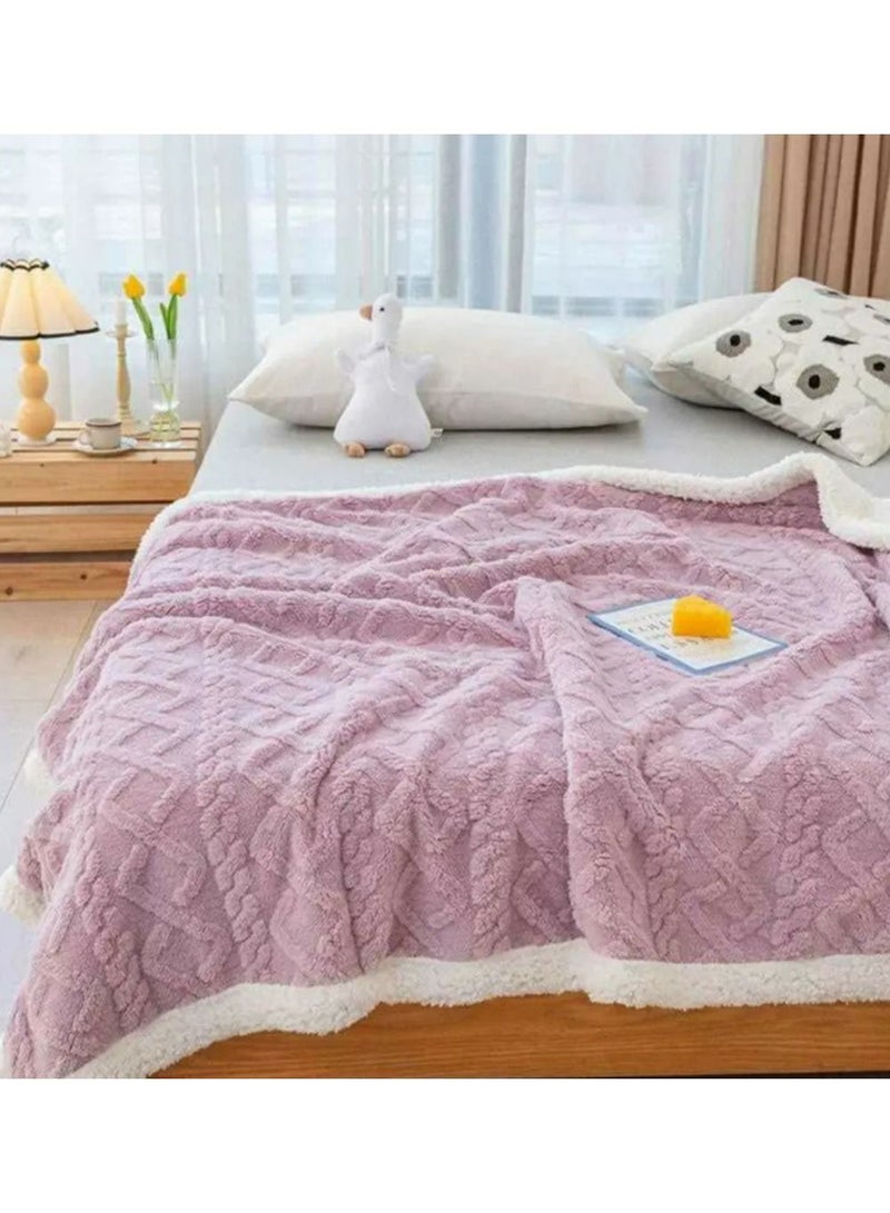 Comfy Soft & Fluffy Sheep Blanket 200 X 230 Cm - Image 1