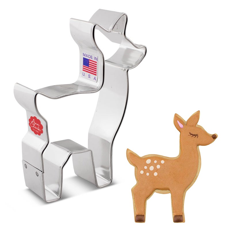 Deer Reindeer Cookie Cutter 425 Made in USA by Ann Clark