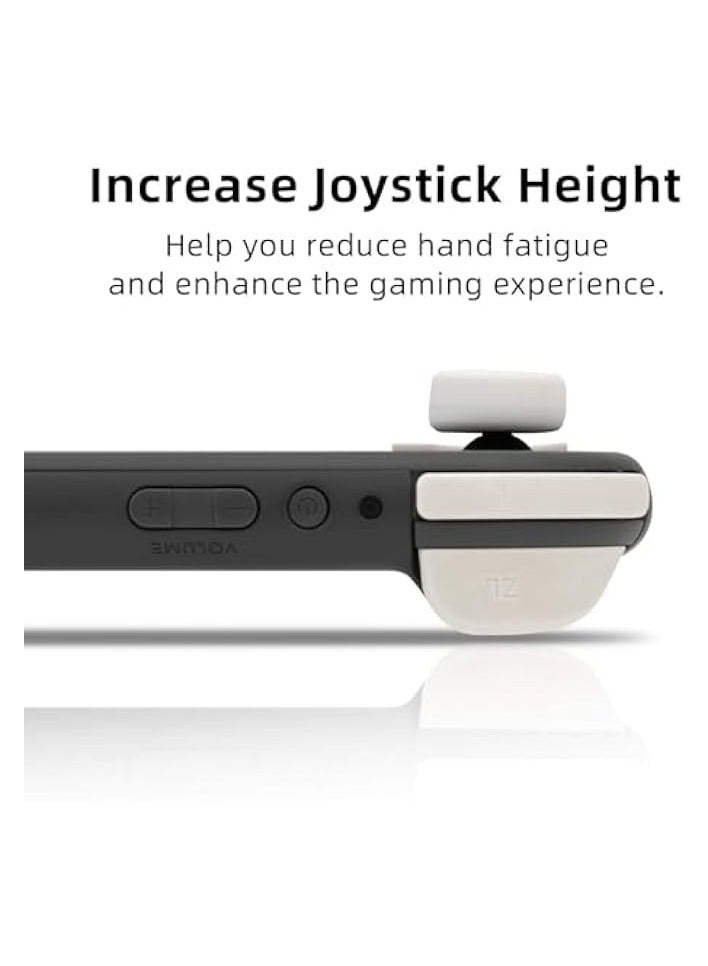 بروماس قبعات قبضة الإبهام اللطيفة، متوافقة مع نينتندو سويتش آند سويتش لايت فقط، غطاء عصا التحكم السيليكون الناعم، 4 قطع [لعبة فيديو] - Image 4