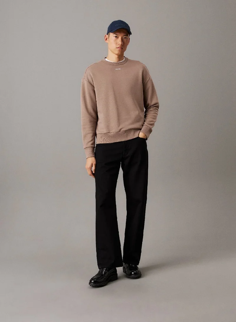 CALVIN KLEIN Relaxed Modal Terry Sweatshirt