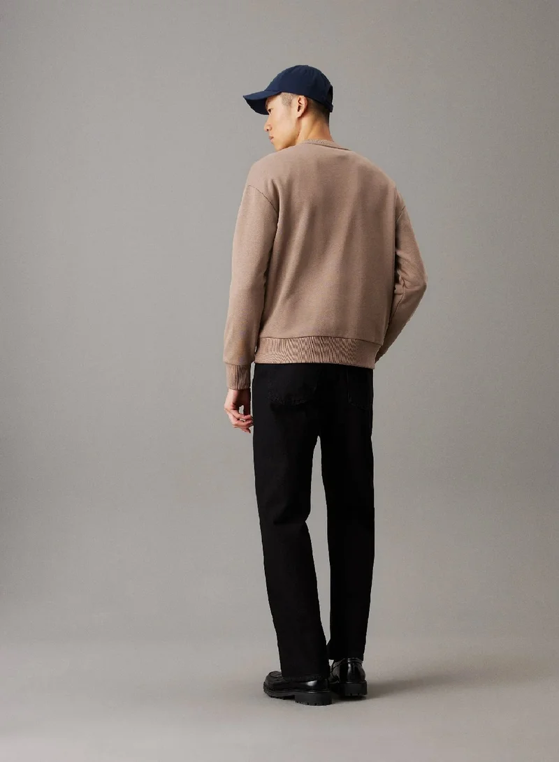CALVIN KLEIN Relaxed Modal Terry Sweatshirt