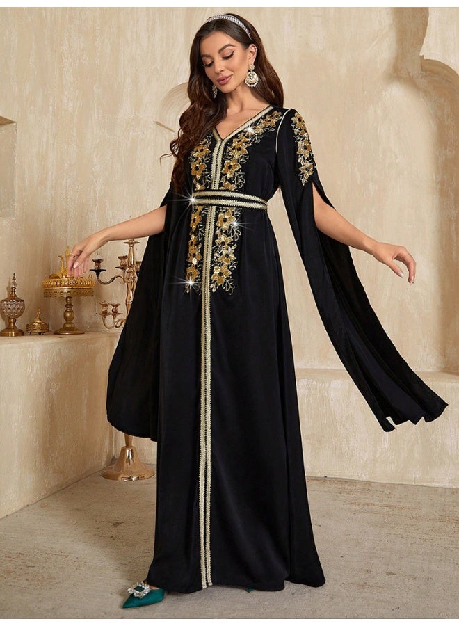 مدام يونيك فستان صيفي عبر الحدود للشرق الأوسط - Image 3