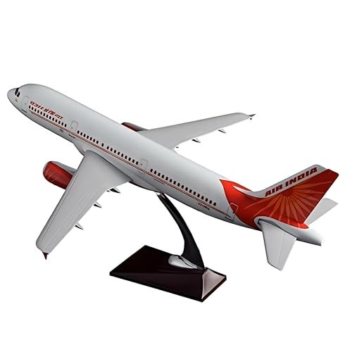 Toytle Air India A320 1:400 Scale Diecast Metal Aircraft Model – 16cm Premium Collectible Airplane for Kids & Adults - Image 1
