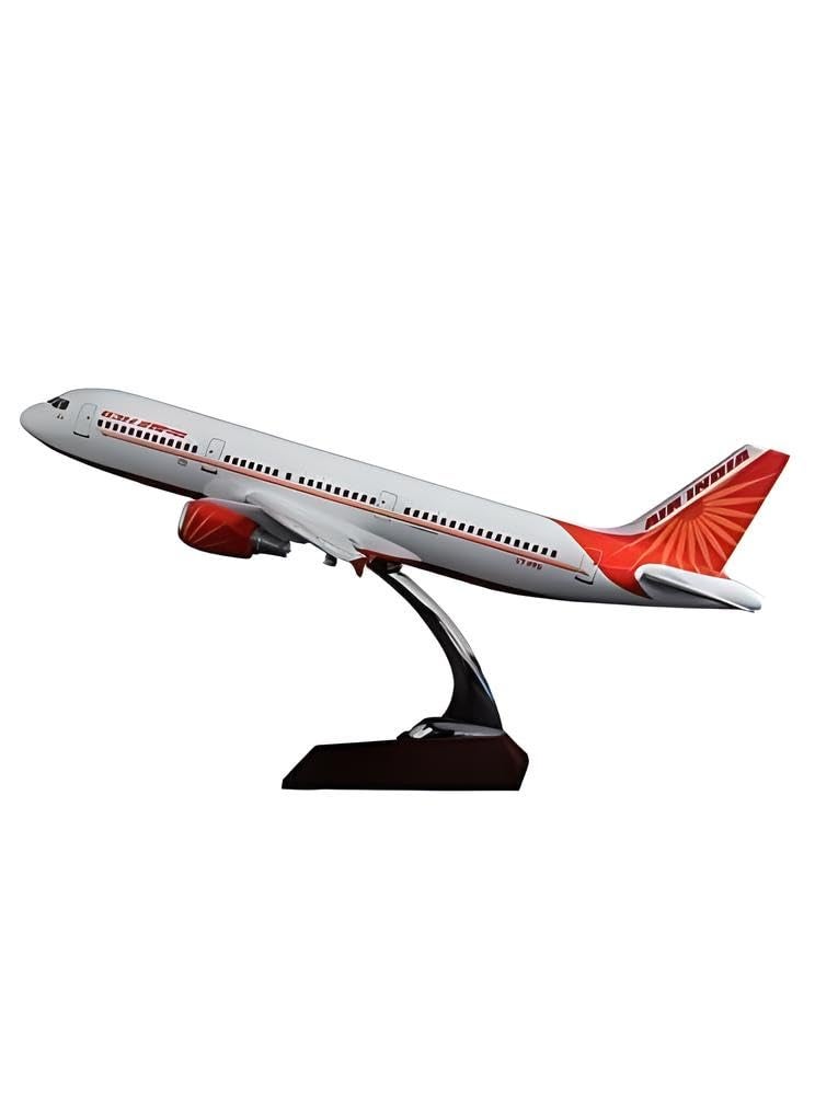 Toytle Air India A320 1:400 Scale Diecast Metal Aircraft Model – 16cm Premium Collectible Airplane for Kids & Adults - Image 2