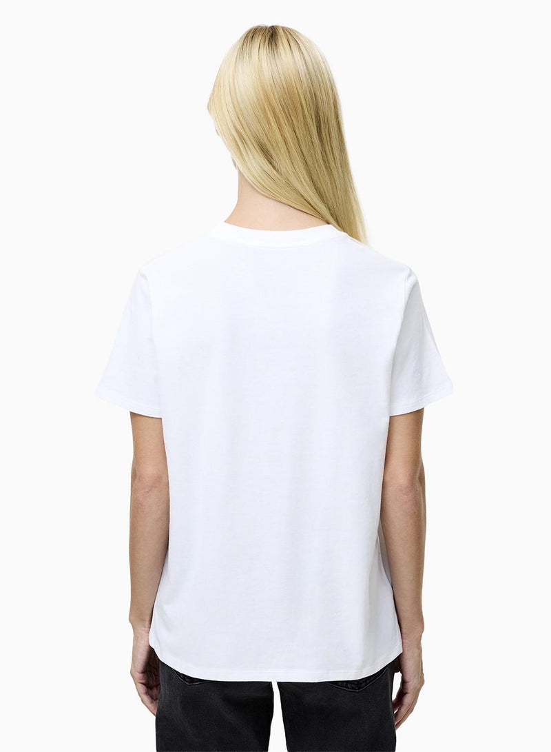 French Connection Pardon My French T-Shirt - Image 2