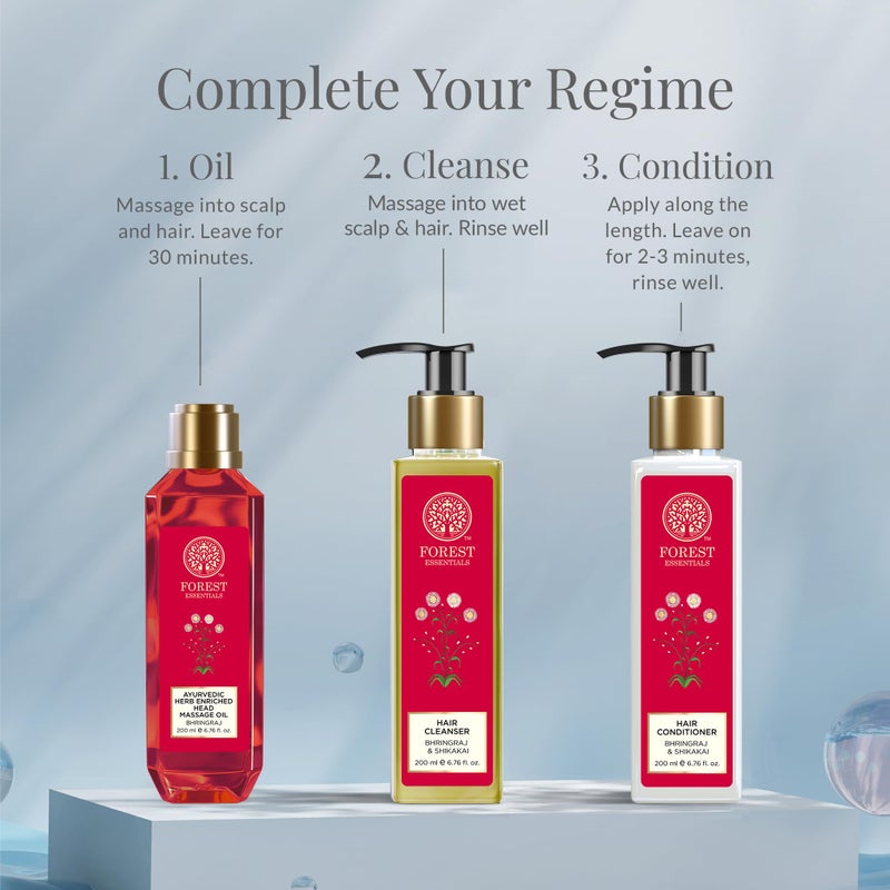 Forest Essentials Hair Conditioner, Bhringraj and Shikakai, 200ml - Image 5