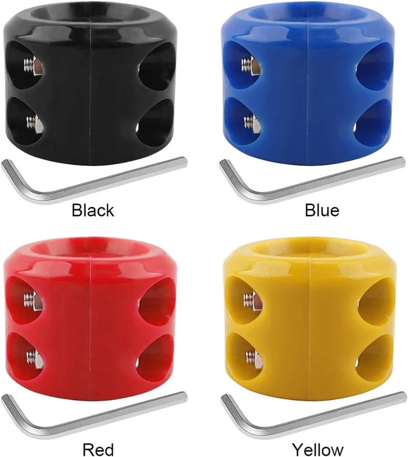 Winch Stopper 1sets Winch Cable Hook Stopper Shock Absorbent Protector Protects Towing for Synthetic Rope Cable(Black) - Image 3