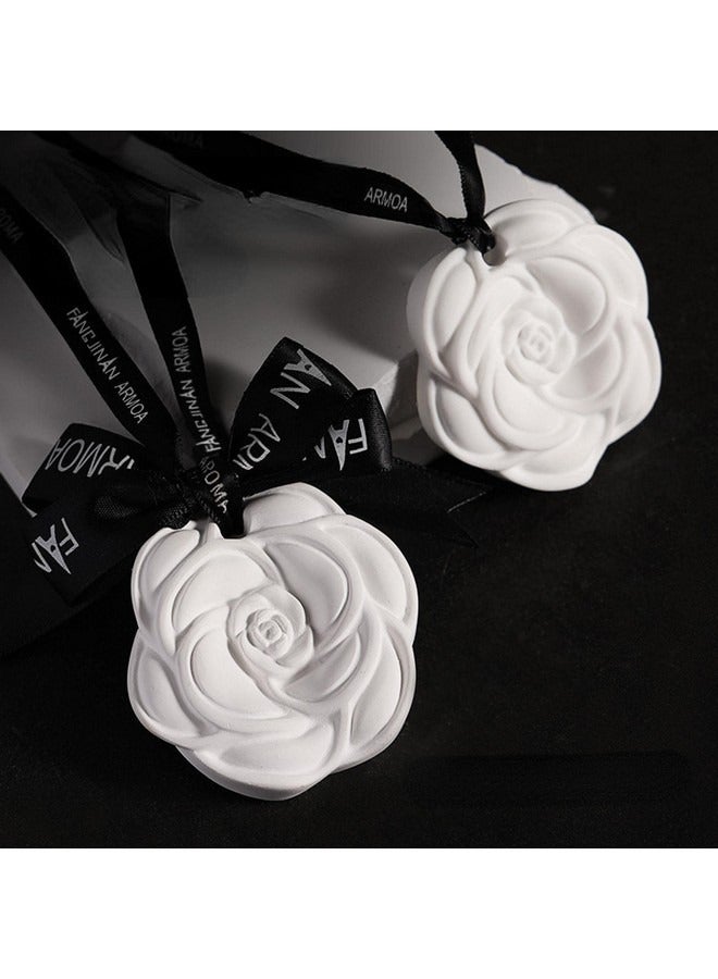 Beauenty Wardrobe Aromatherapy Pendant Incense Tablets, Household cabinets, car Interior Space, Long-Lasting Fragrance, Decorative Fragrance Wax Tablets Blue Wind Chimes - Image 3