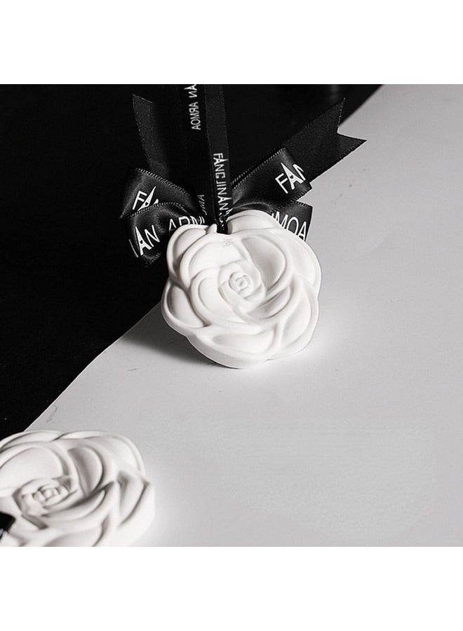 Beauenty Wardrobe Aromatherapy Pendant Incense Tablets, Household cabinets, car Interior Space, Long-Lasting Fragrance, Decorative Fragrance Wax Tablets Blue Wind Chimes - Image 2