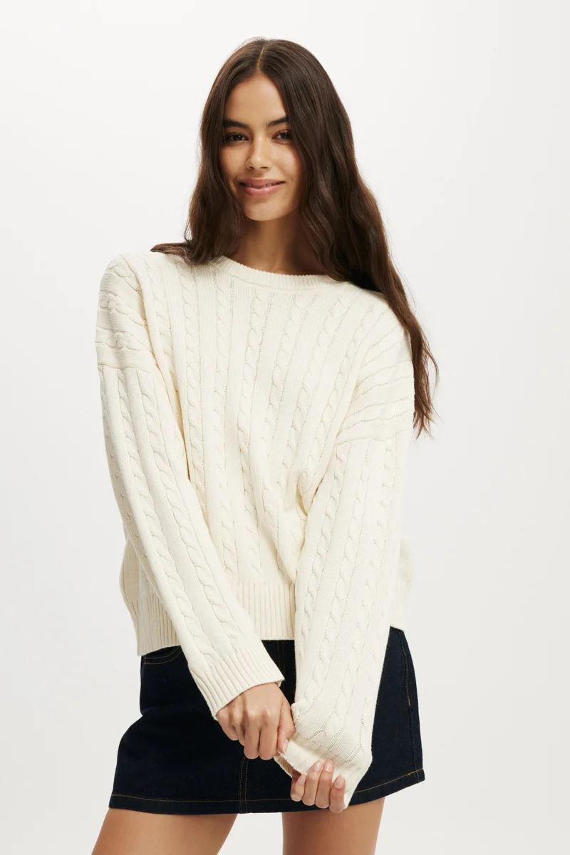 Cotton On COTTON CREW NECK SWEATER