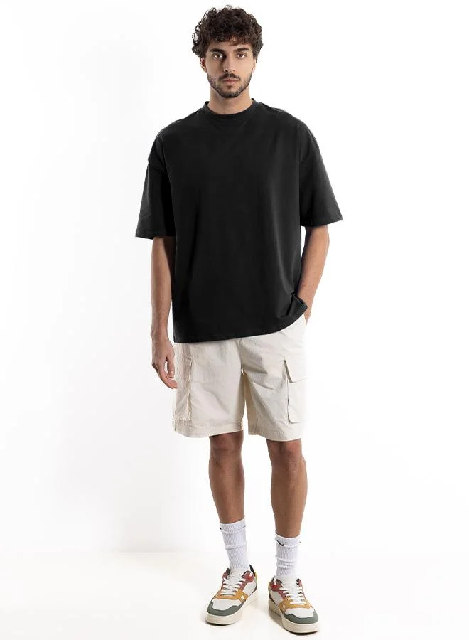 Shapes BEIGE COMFORT BERMUDA CARGO SHORTS for Men | Best Price UAE
