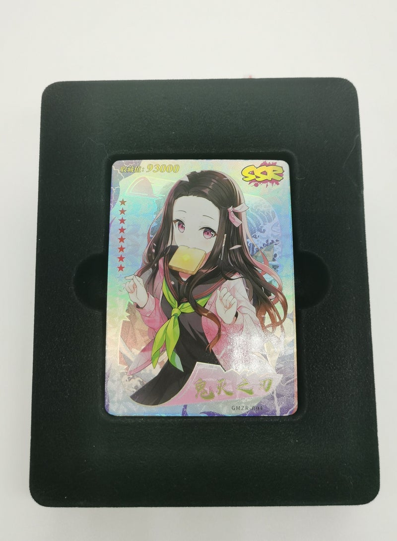 EHOME 45-Pcs Comic Ghost Slayer: Blade Flash Card Laser Card Gift Box for Fans Support Collection  - Image 4