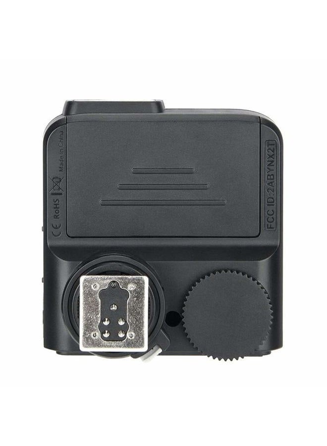 Godox X2T-C TTL Wireless Flash Trigger with Bluetooth Connection for Canon, 2.4G HSS 1/8000s,TCM Function,5 Separate Group Buttons & Quick Lock Hot-Shoe &LCD Display - Image 1