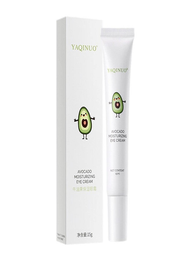 gcdat Avocado Hydrating Eye Cream Elastic Moisturizing Eye Cream Remove Pouches Dark Circles Anti-Wrinkle Diminishing Eye Lines Lifting Firming - Image 1