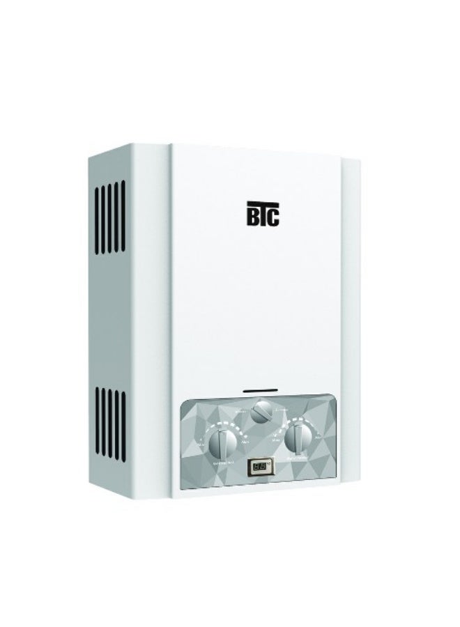 BTC Water Heater 6 L Natural gas White electric charger warranty 3 years - Image 2