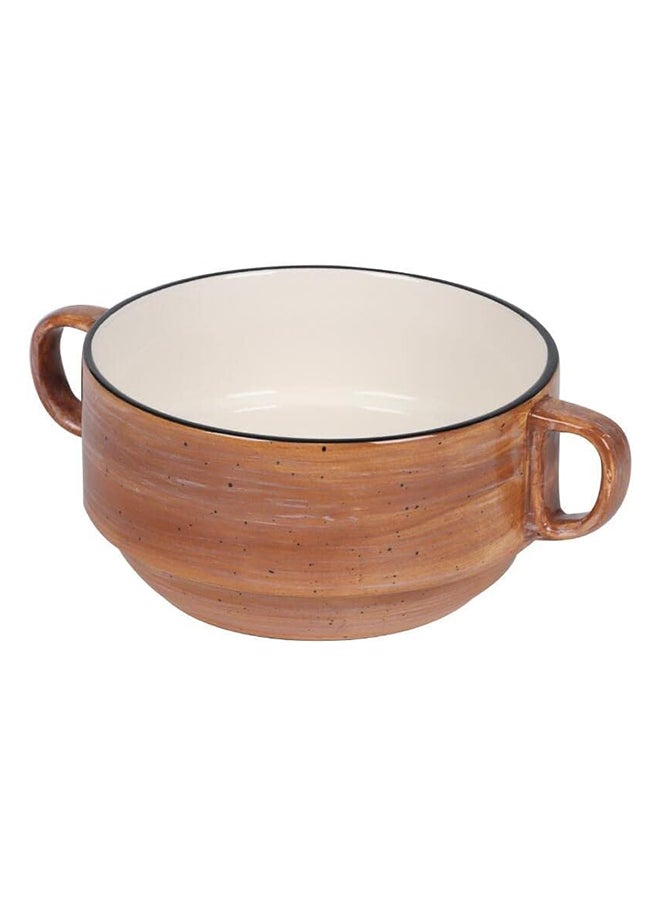 Home Pro Home Pro Soup Mug 870ml 21x15x8.5cm Stoneware Assorted Color  - Image 2