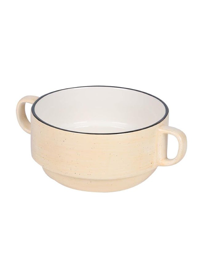 Home Pro Home Pro Soup Mug 870ml 21x15x8.5cm Stoneware Assorted Color  - Image 3